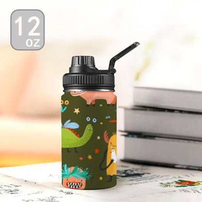 Monsters - Kids Water Bottle with Chug Lid (12 oz)