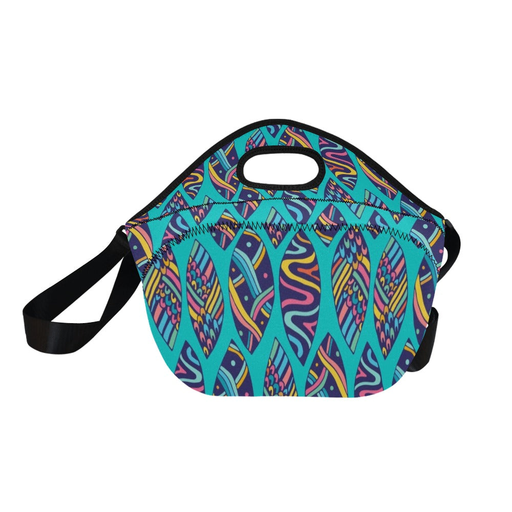 Aloha Surfboards - Neoprene Lunch Bag/Large Neoprene Lunch Bag/Large Printed Offshore