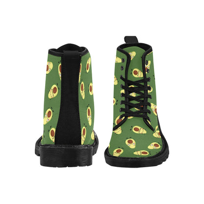 Avocado Characters - Martin Boots for Women (Black)