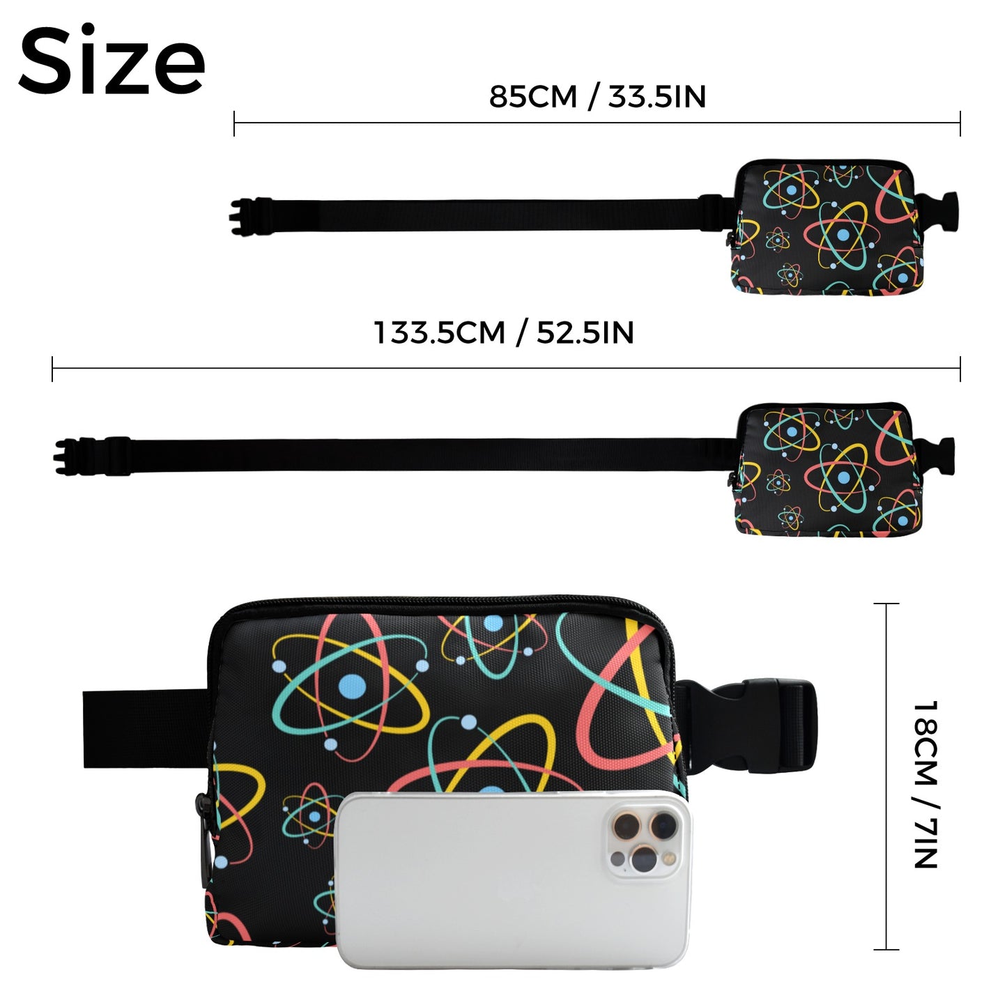 Atoms - Belt Bag Belt Bag Science