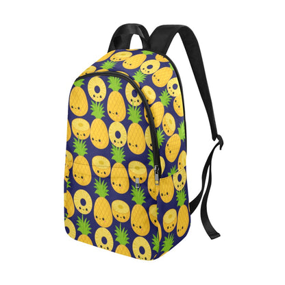 Happy Pineapples - Fabric Backpack for Adult Adult Casual Backpack Food