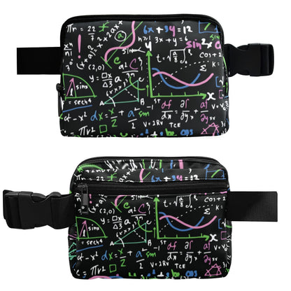 Equations In Green And Pink - Belt Bag Belt Bag Maths Printed Offshore Science