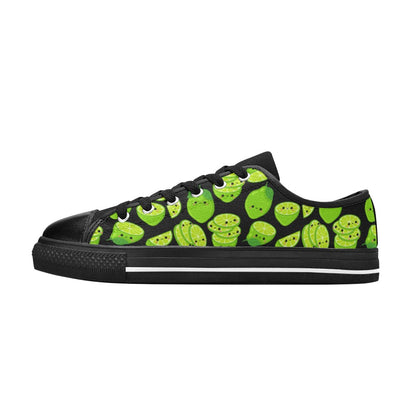 Cute Limes - Men's Classic Canvas Shoes