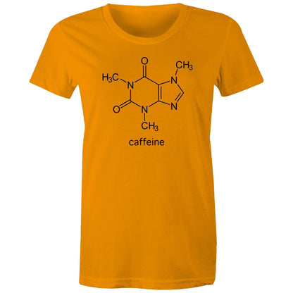 Caffeine Molecule - Womens T-shirt