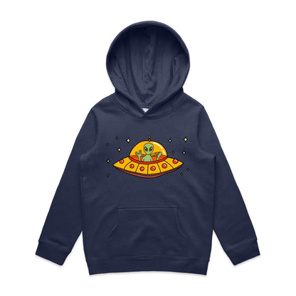 Alien Pizza - Youth Supply Hood