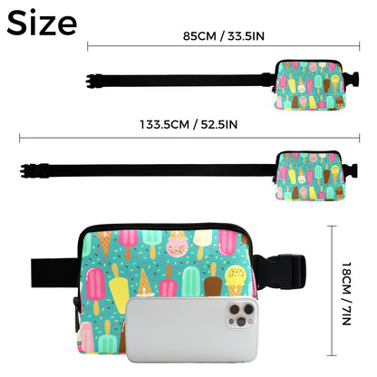 Ice Cream - Belt Bag Belt Bag Food Printed Offshore