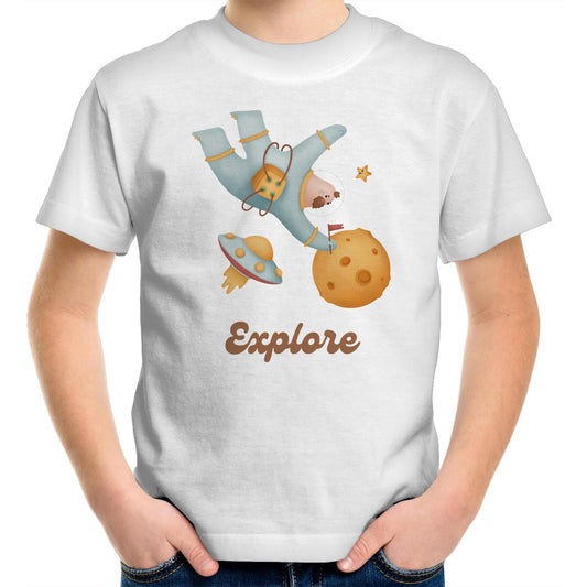 Explore Space - Kids Youth T-Shirt