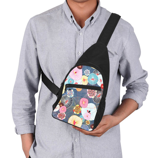 Abstract Floral - Chest Bag