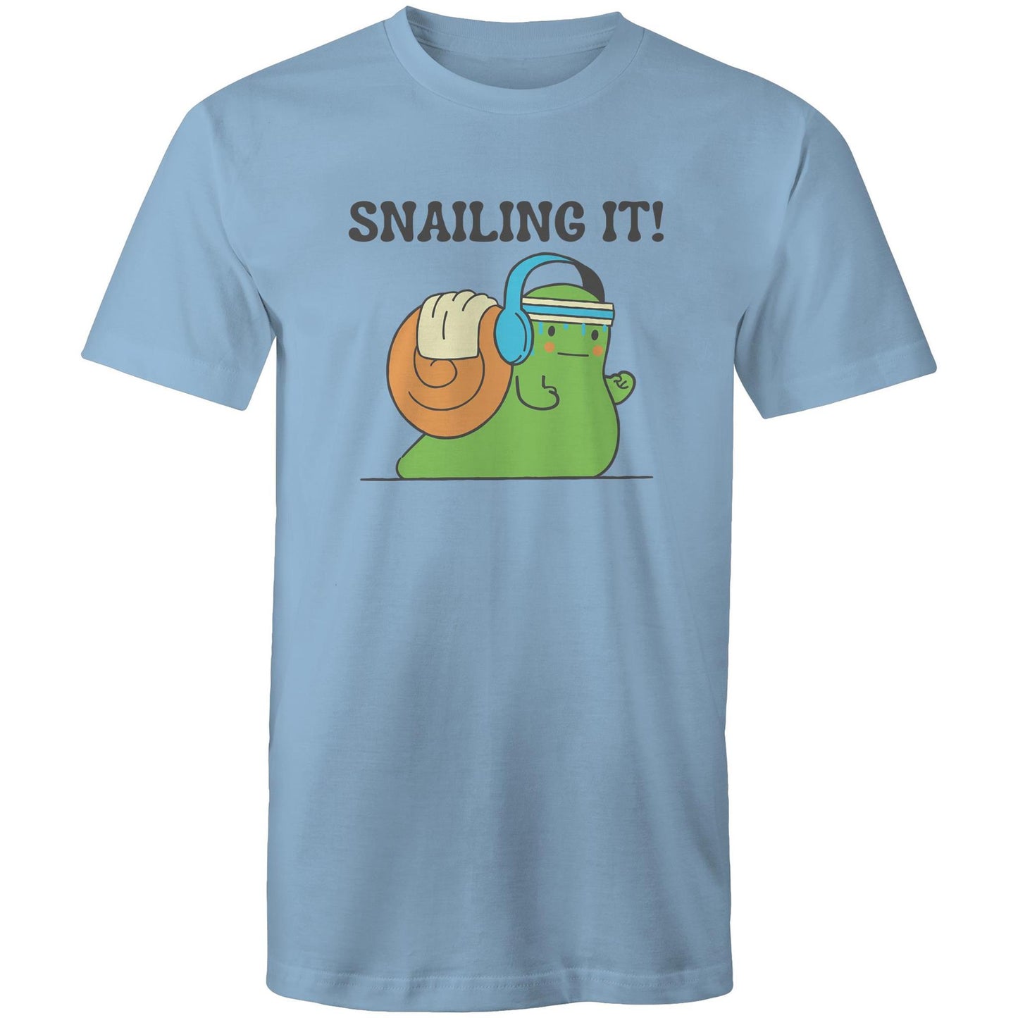 Snailing It - Mens T-Shirt