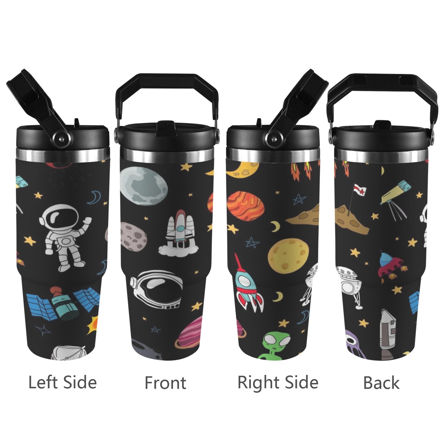 Kids Space - 30oz Tumbler with Top Handle