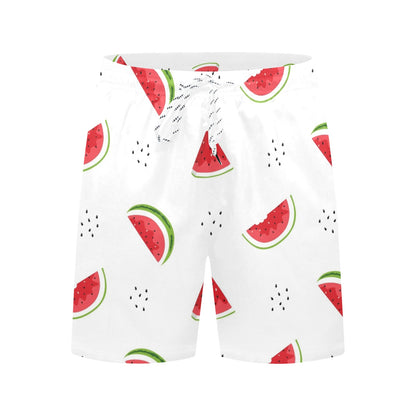 Watermelon - Men's Mid-Length Beach Shorts