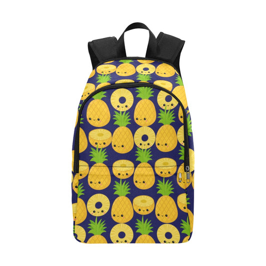 Happy Pineapples - Fabric Backpack for Adult