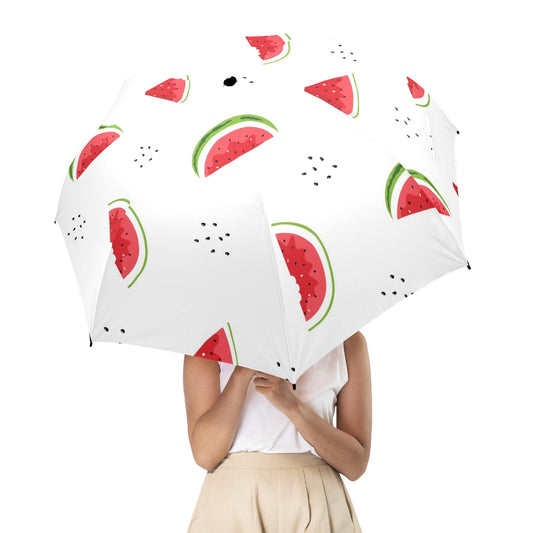 Watermelon - Semi-Automatic Foldable Umbrella