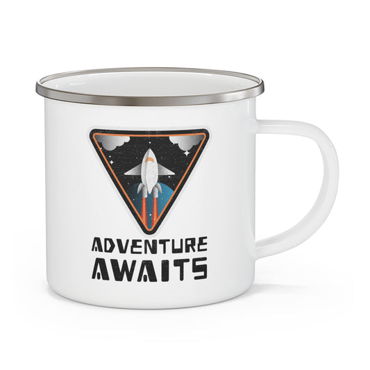Adventure Awaits - Enamel Mug Enamel Mug kids