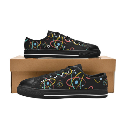 Atoms - Women's Classic Canvas Shoes