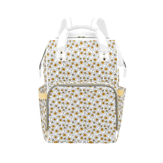 Eggs Abstract - Multifunction Backpack Multifunction Backpack Food Printed Offshore