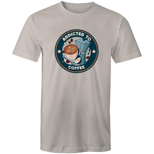 Addicted To Coffee - Mens T-Shirt