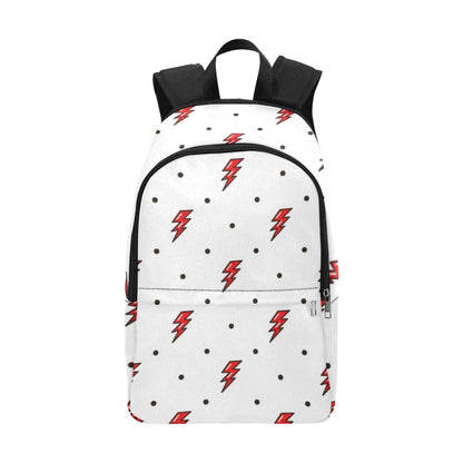 Red Lightning - Fabric Backpack for Adult