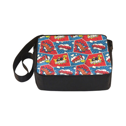 Comic Book Pop - Classic Cross-body Nylon Bag