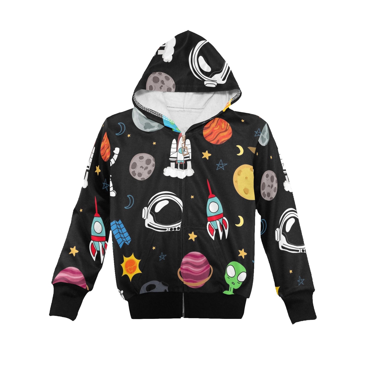 Kids Space - Senior Boys Zip Up Hoodie