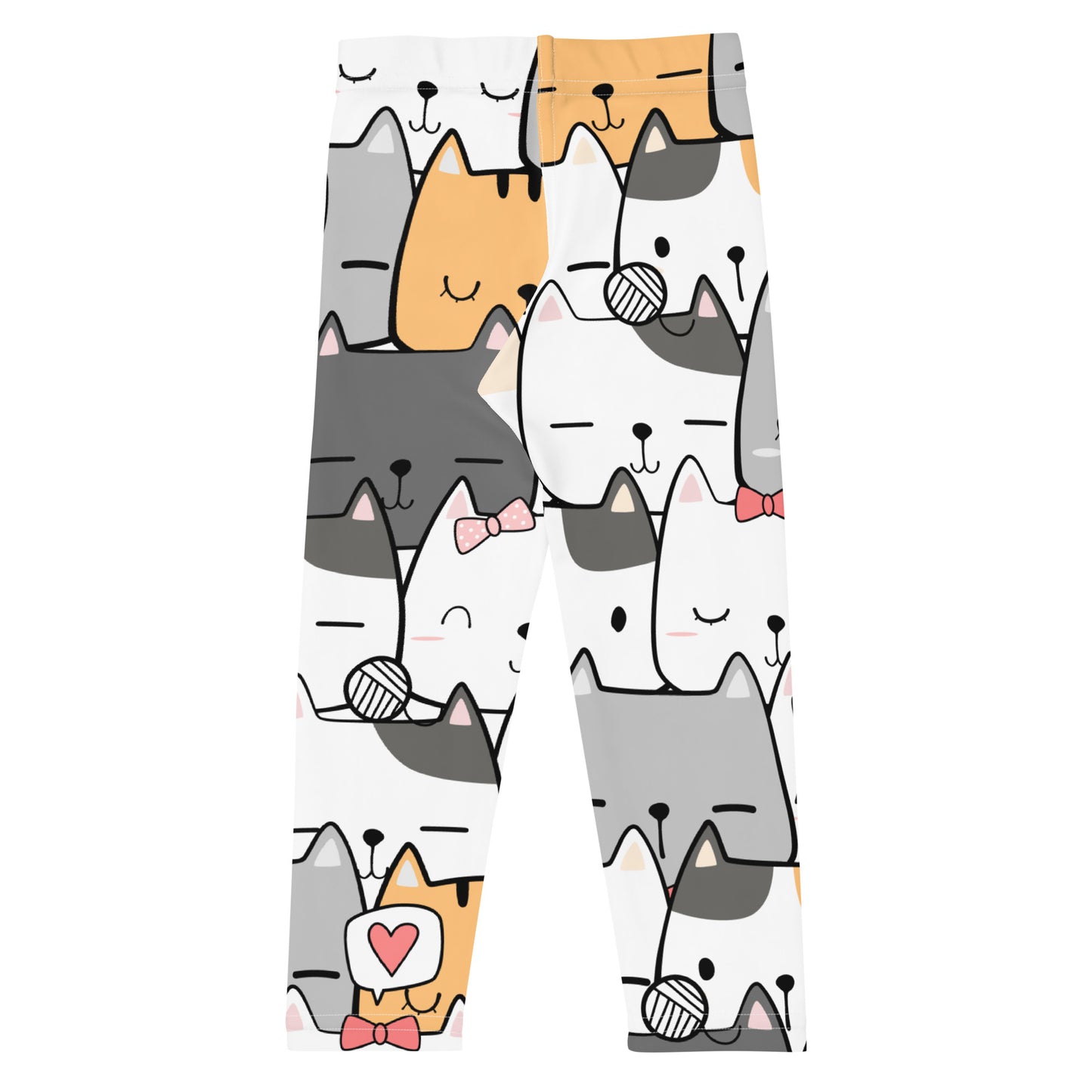 Cat Hello - Kid's Leggings Kids Leggings (US) Printed Offshore