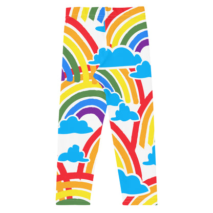 Rainbows And Clouds - Kid's Leggings Kids Leggings (US) Printed Offshore