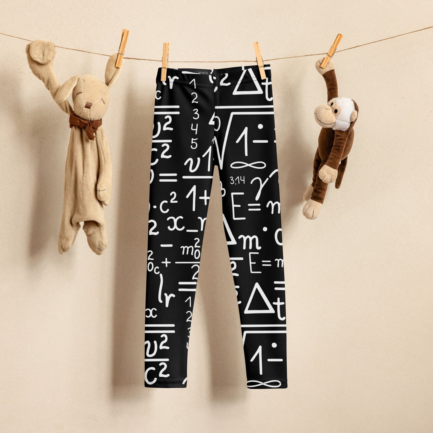 Mathematics - Kid's Leggings 7 Kids Leggings (US) Printed Offshore