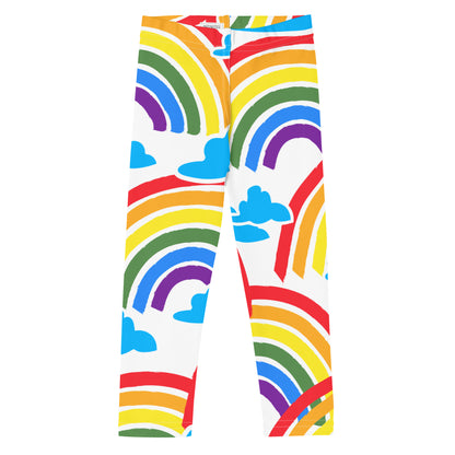 Rainbows And Clouds - Kid's Leggings Kids Leggings (US) Printed Offshore