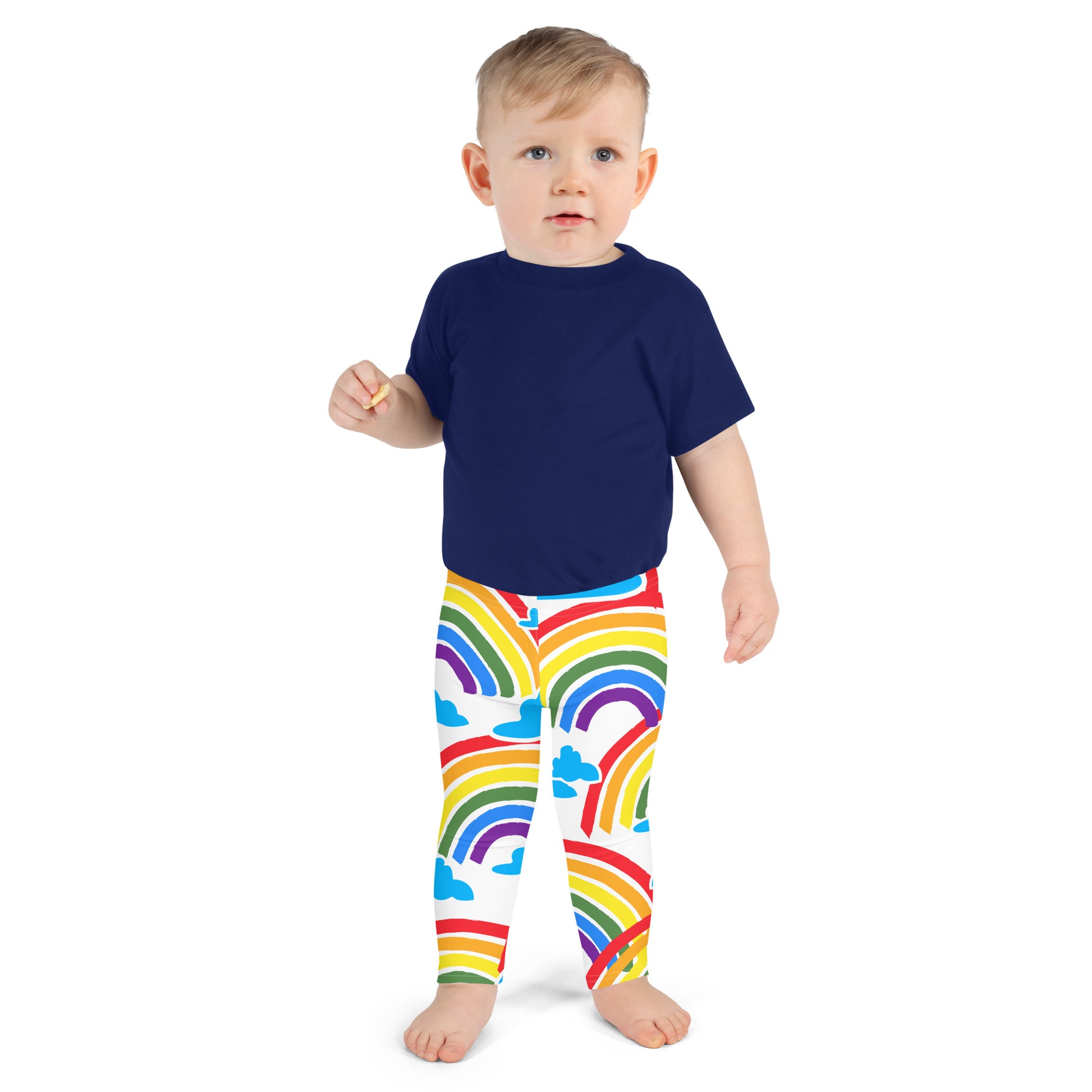 Rainbows And Clouds - Kid's Leggings Kids Leggings (US) Printed Offshore