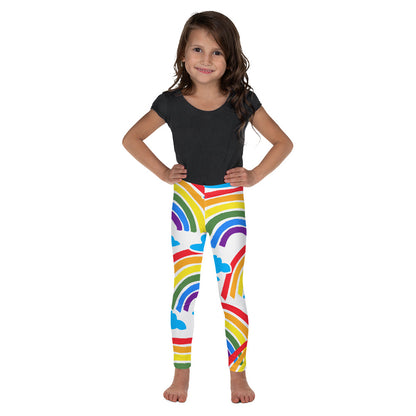 Rainbows And Clouds - Kid's Leggings Kids Leggings (US) Printed Offshore