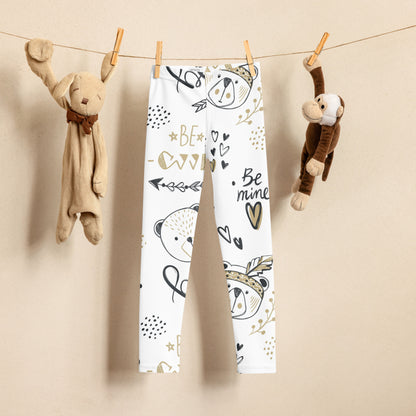 Cute Bears - Kid's Leggings 7 Kids Leggings (US) Printed Offshore