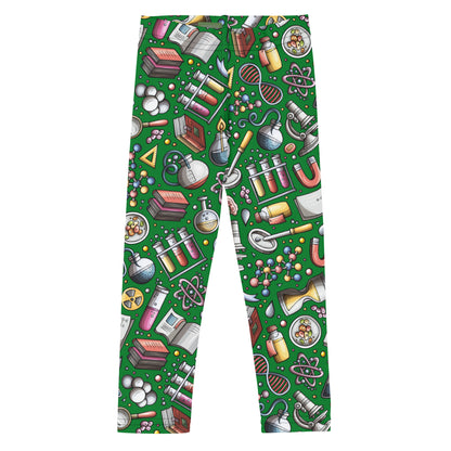 Science Love - Kid's Leggings Kids Leggings (US) Printed Offshore