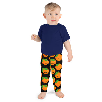 Orange Characters - Kid's Leggings Kids Leggings (US) Food Printed Offshore