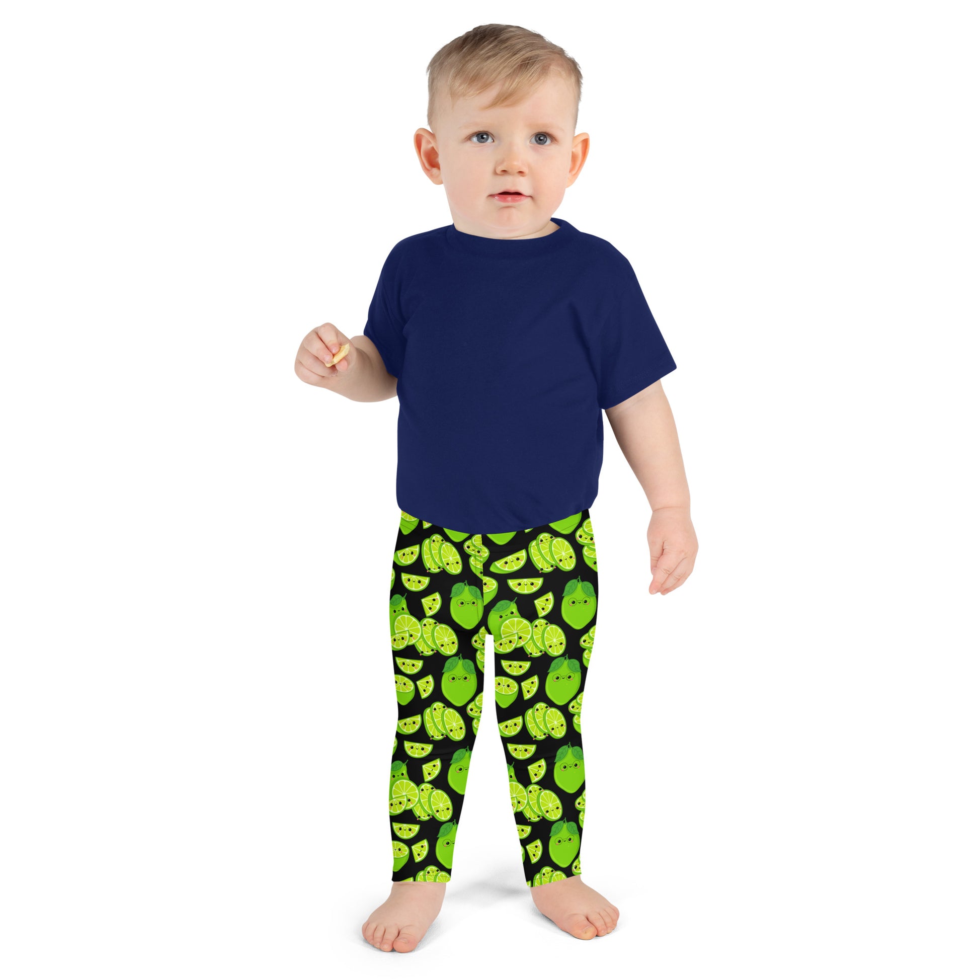 Cute Limes - Kid's Leggings Kids Leggings (US) Food Printed Offshore