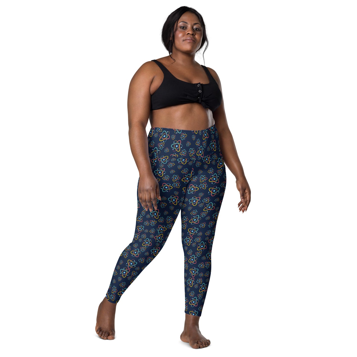 Atoms - Leggings with pockets, 2XS - 6XL 6XL Leggings With Pockets 2XS - 6XL (US)