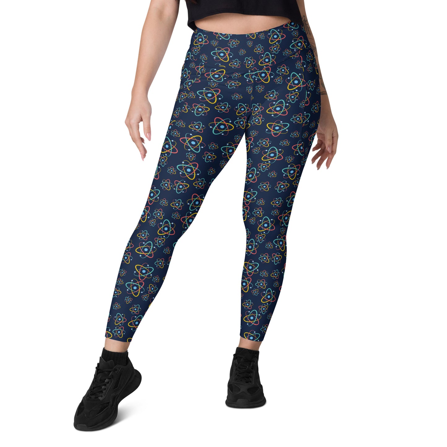 Atoms - Leggings with pockets, 2XS - 6XL Leggings With Pockets 2XS - 6XL (US)