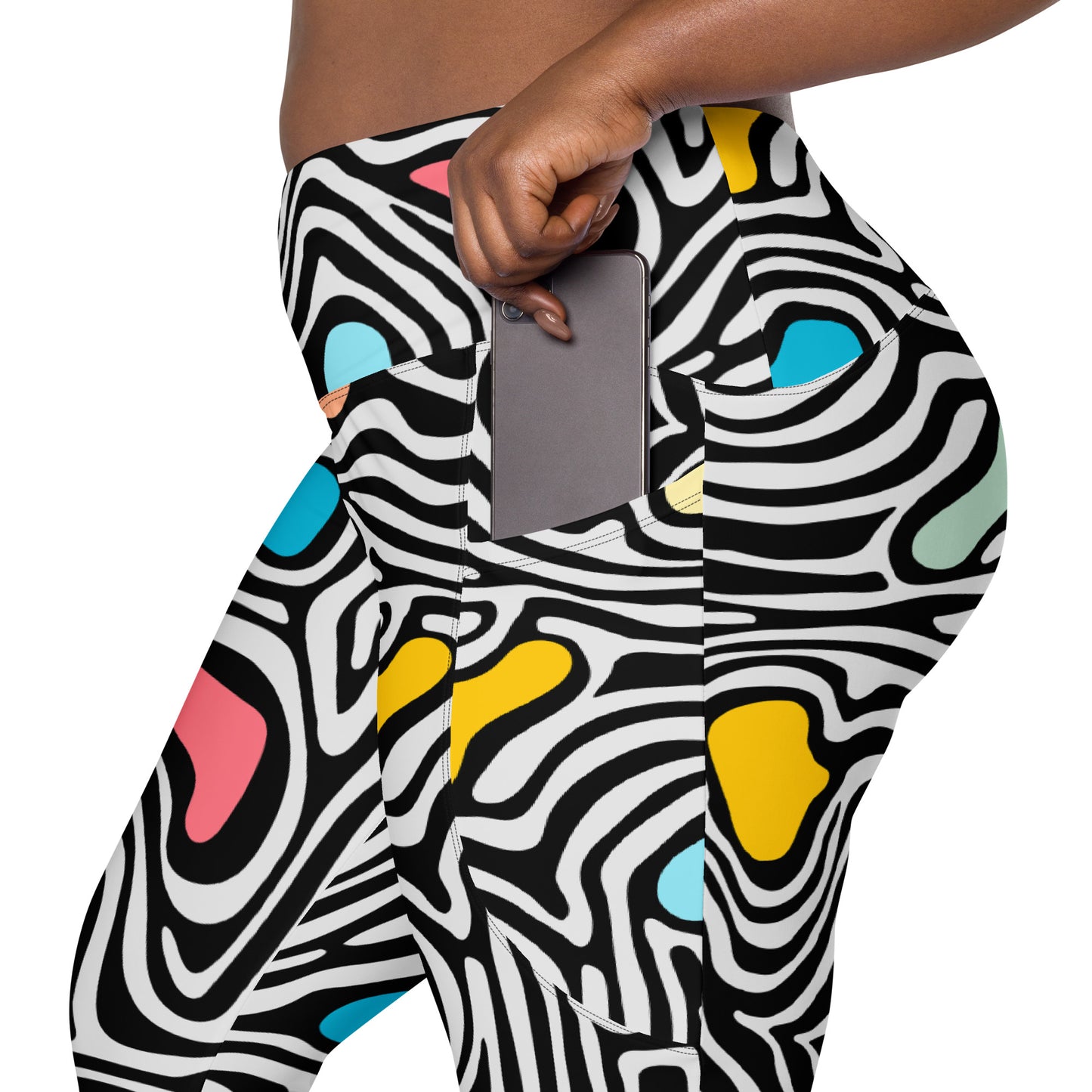 Trippy - Leggings with pockets, 2XS - 6XL Leggings With Pockets 2XS - 6XL (US)