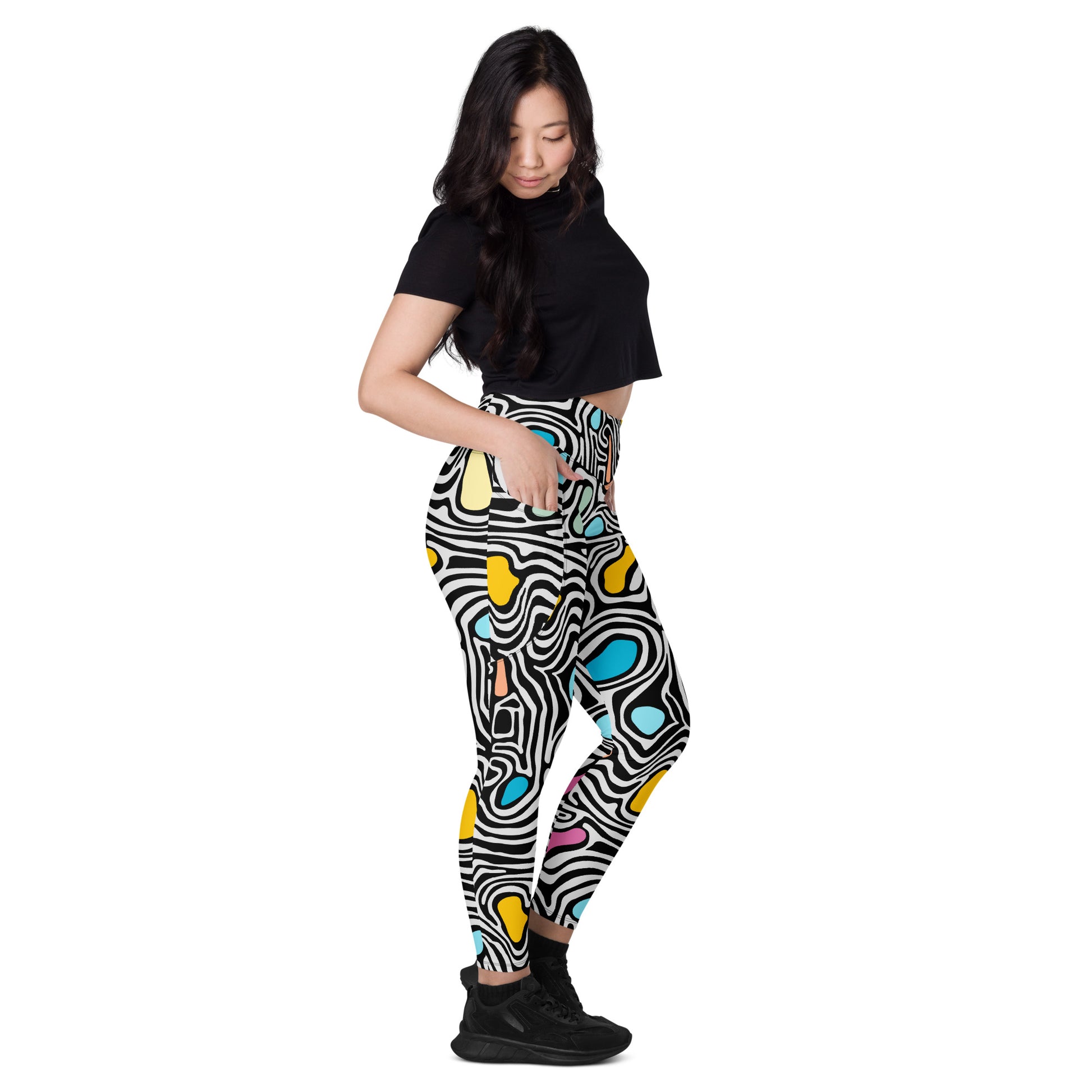 Trippy - Leggings with pockets, 2XS - 6XL Leggings With Pockets 2XS - 6XL (US)
