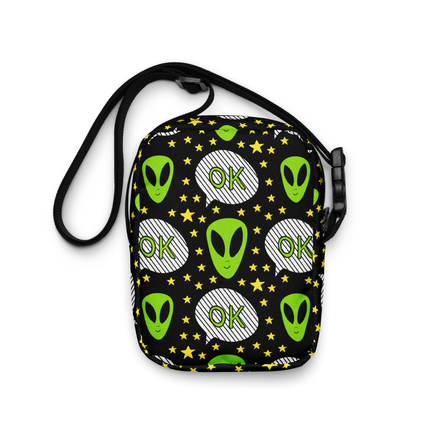 Alien OK - Utility crossbody bag Utility Cross Body Bag Sci Fi