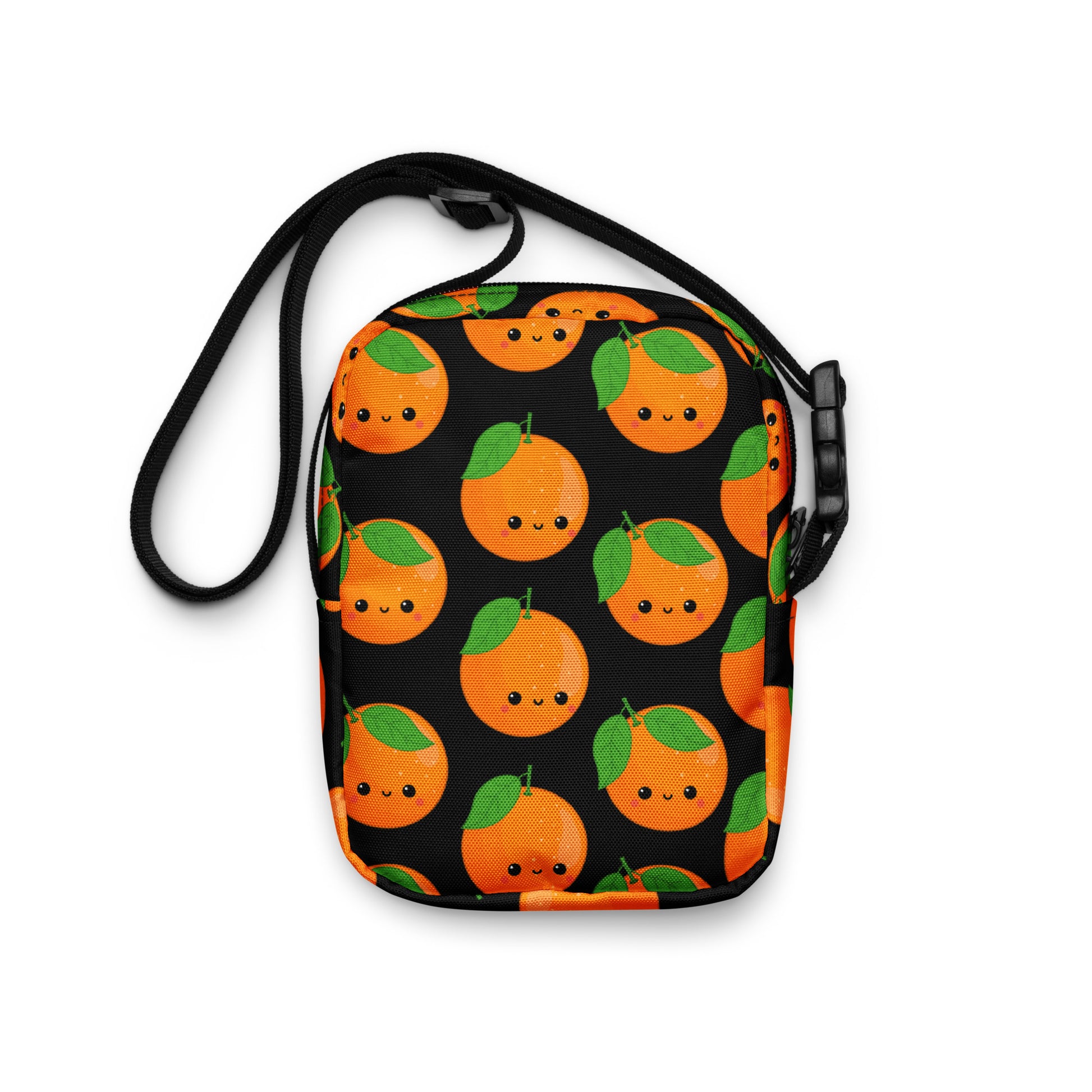 Orange Characters - Utility crossbody bag Utility Cross Body Bag Food Globally Fulfilled Printed Offshore