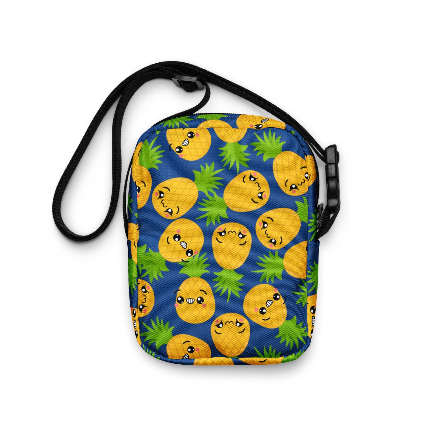 Cool Pineapples - Utility crossbody bag Utility Cross Body Bag Food Plants