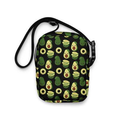 Cute Avocado's - Utility crossbody bag Utility Cross Body Bag Food Globally Fulfilled Printed Offshore