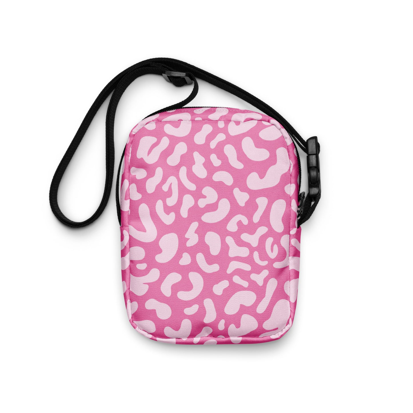 Pink Leopard - Utility crossbody bag Utility Cross Body Bag animal Globally Fulfilled Printed Offshore