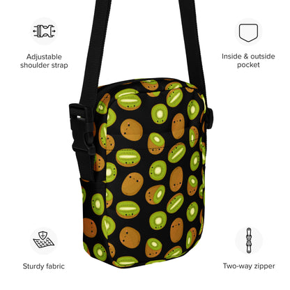 Kiwi Fruit - Utility crossbody bag Utility Cross Body Bag Food Globally Fulfilled Printed Offshore