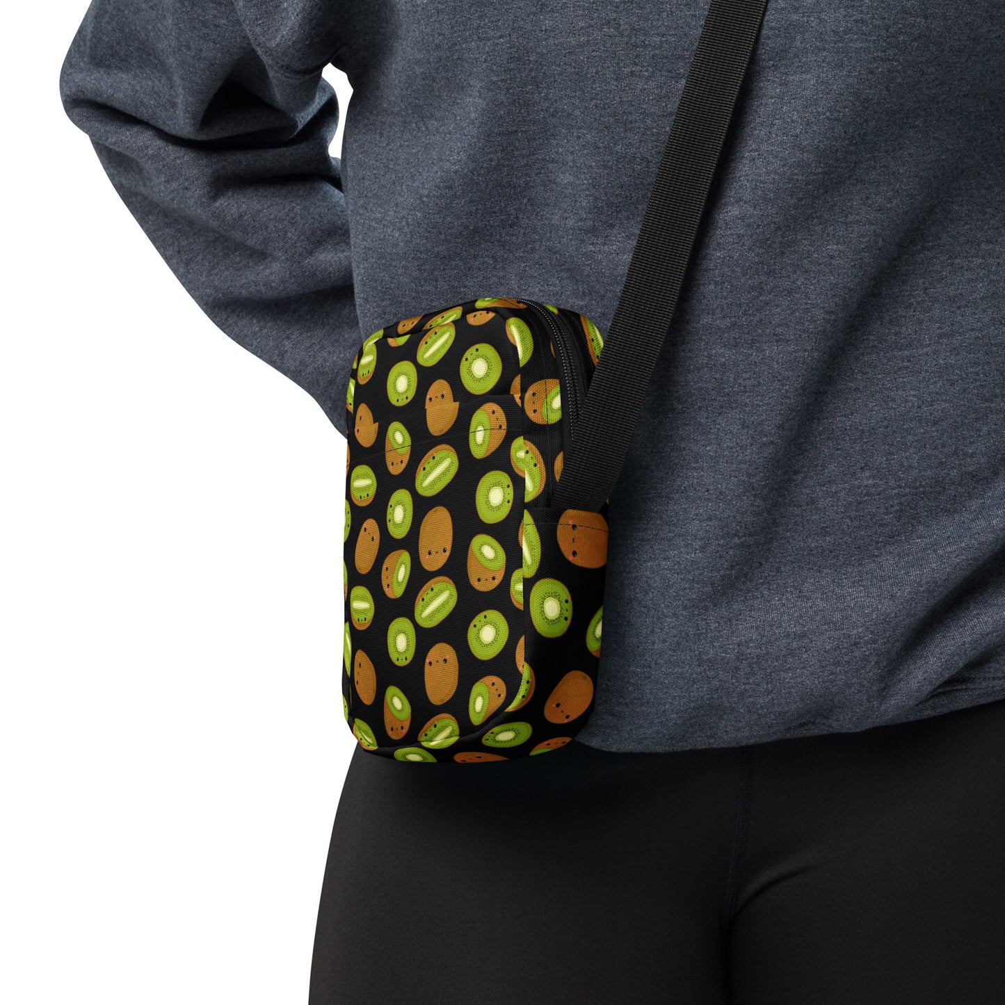 Kiwi Fruit - Utility crossbody bag Utility Cross Body Bag Food