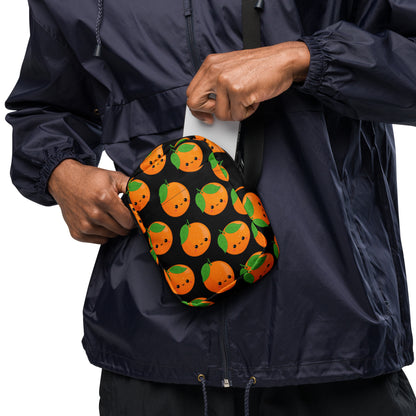 Orange Characters - Utility crossbody bag Utility Cross Body Bag Food Globally Fulfilled Printed Offshore