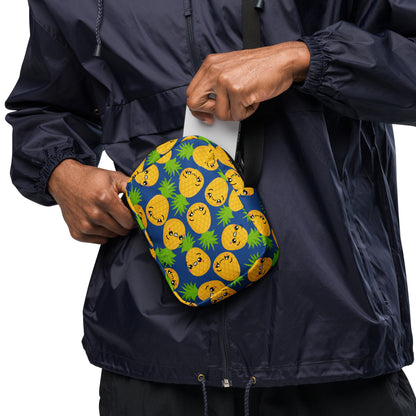 Cool Pineapples - Utility crossbody bag Utility Cross Body Bag Food Plants