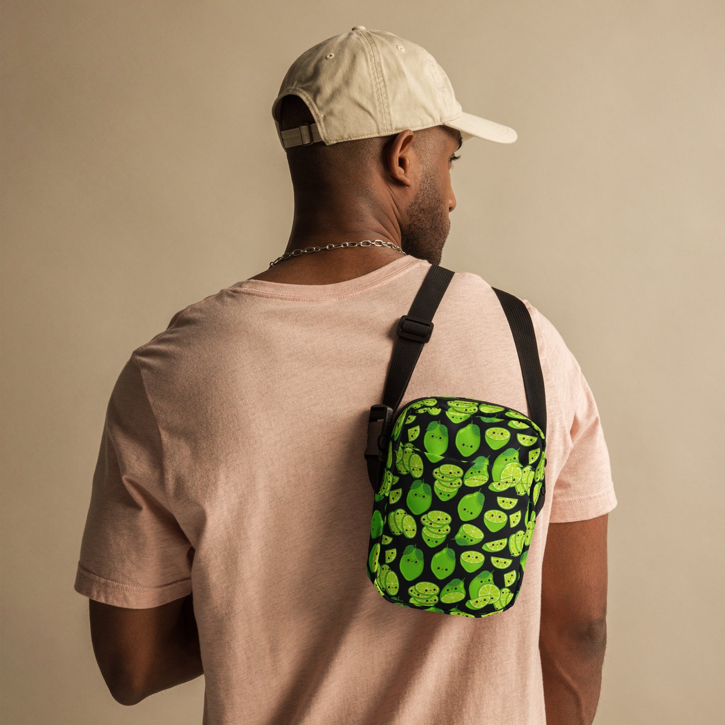 Cute Limes - Utility crossbody bag Utility Cross Body Bag Food