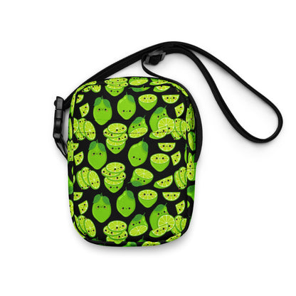 Cute Limes - Utility crossbody bag Utility Cross Body Bag Food