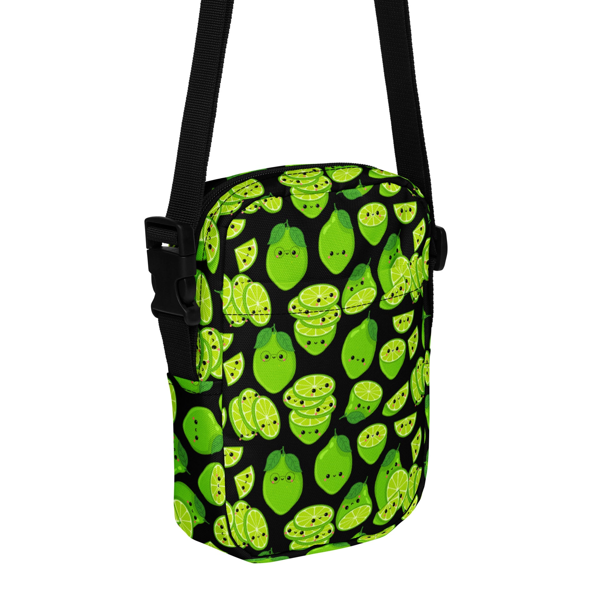 Cute Limes - Utility crossbody bag Utility Cross Body Bag Food